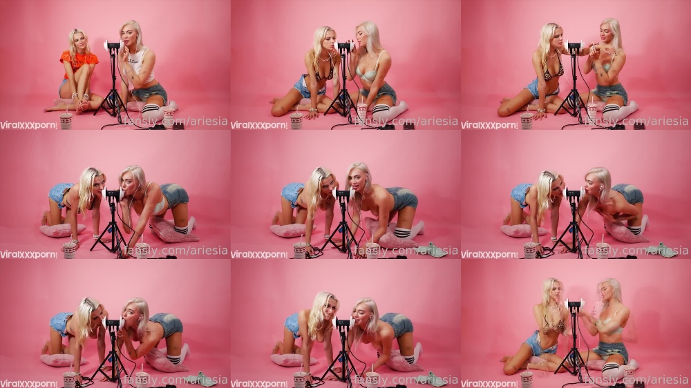 Ashley Matheson's Steamy ASMR Video with Ariesiagray