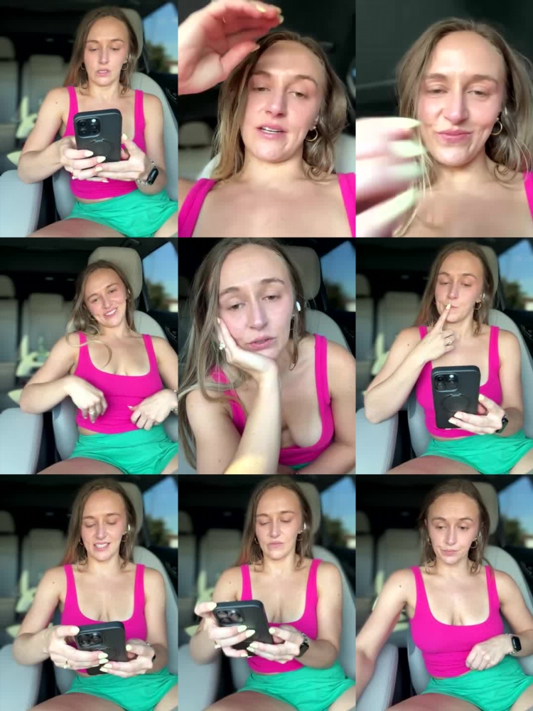 Fiona Sprouts in a Blue Dress POV Sex