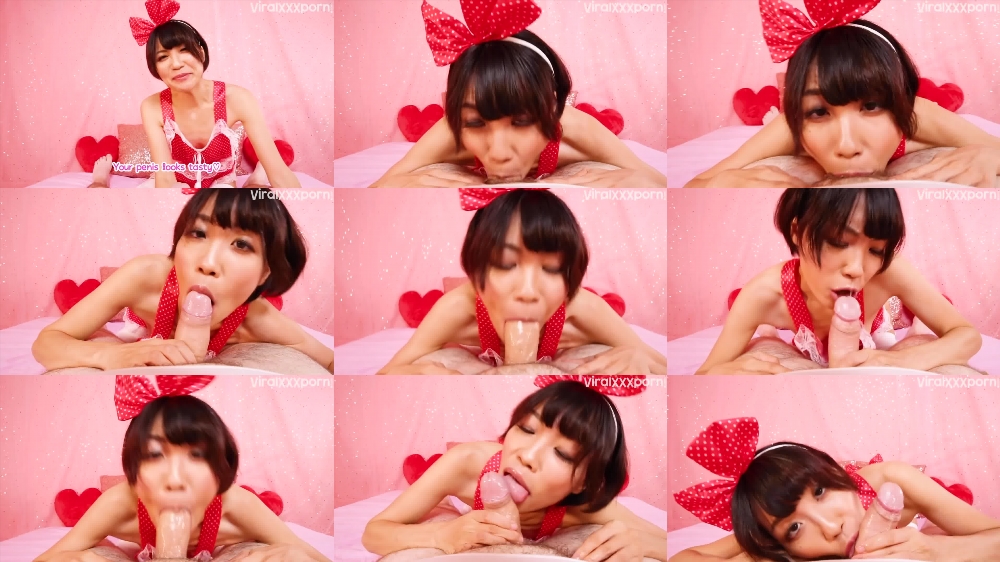 Miko Kurozuki's Special Valentine's Day Blowjob