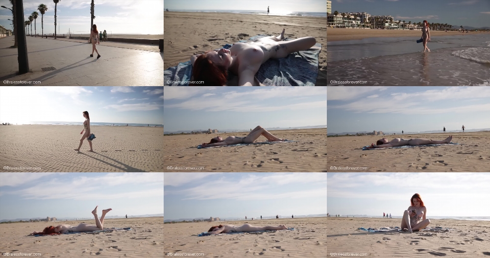 Viktoriia Eden Gets Naked By The Beach