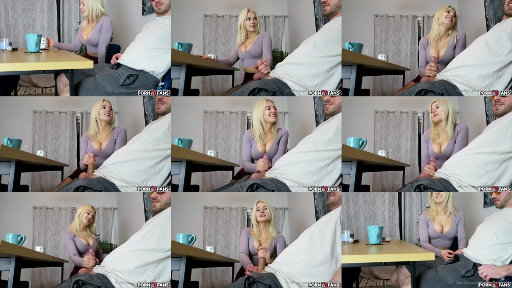 Kinky_mistress Jerks Off A Stranger Under The Kitchen Table