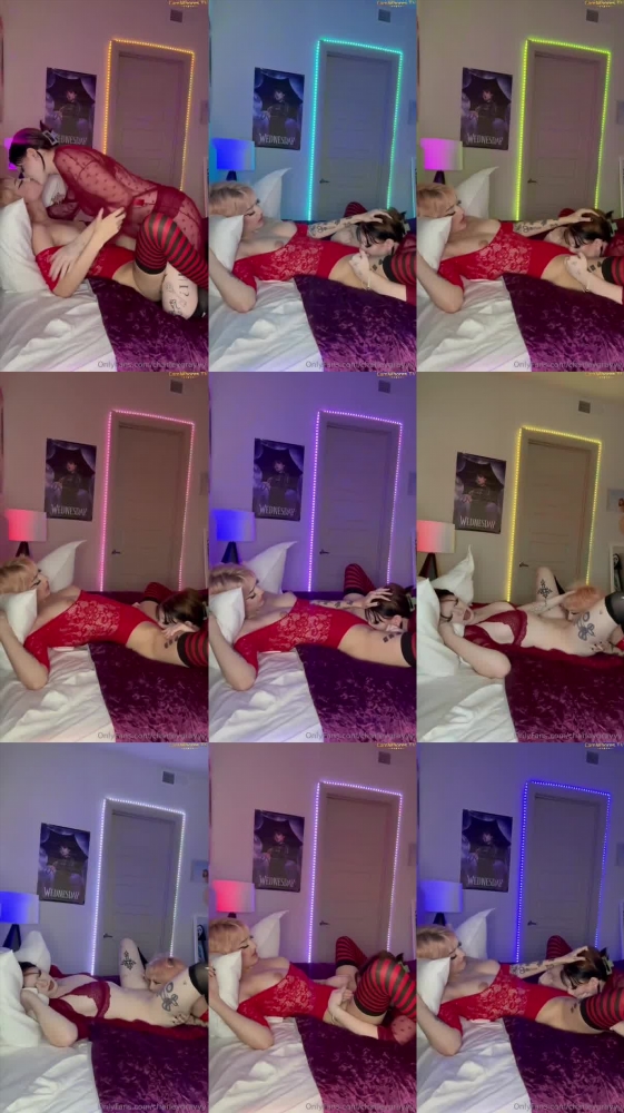 Jaydyn Murphey & CharleyGrayyy's Lesbian Sex