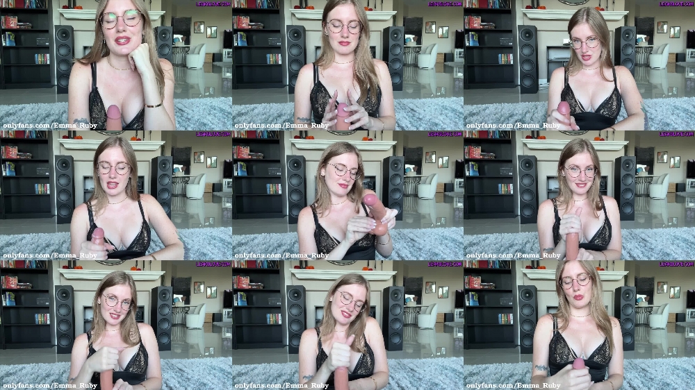 Emma Ruby – Intense Handjob with Eye Contact And Dirty Talk