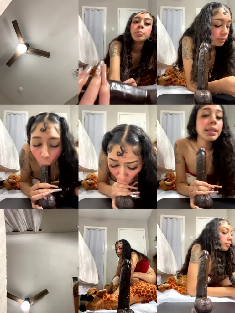 Yenifer Chacon - I Deepthroat his Big Black Cock after he Helped me