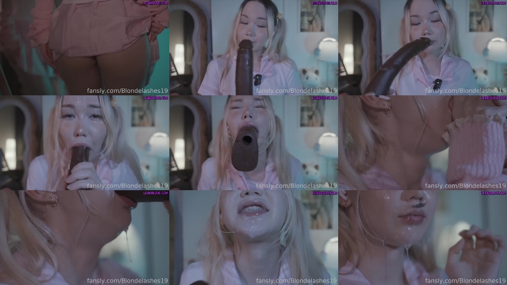 Blondelashes19 – Deep Throat Reaction Shocking Email Revelation