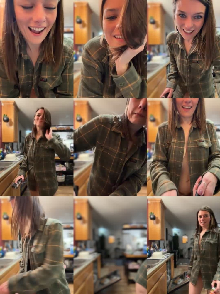 Bree Louise Tease her Natural Titties in Nude Video