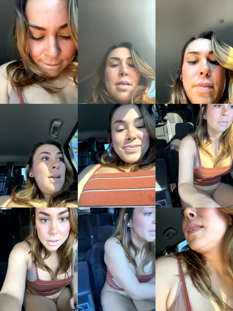 TikTok Slut Yourgirlange Cowgirl Striptease and Twerk