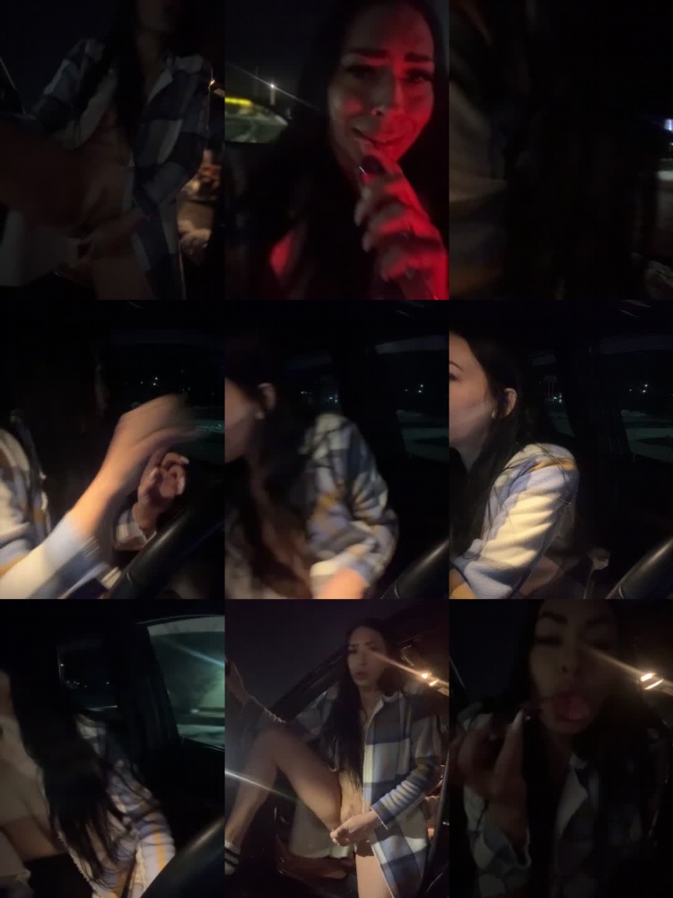 Christina Khalil Tease Her Pussy in Thong with Stretching Action Onlyfans Video