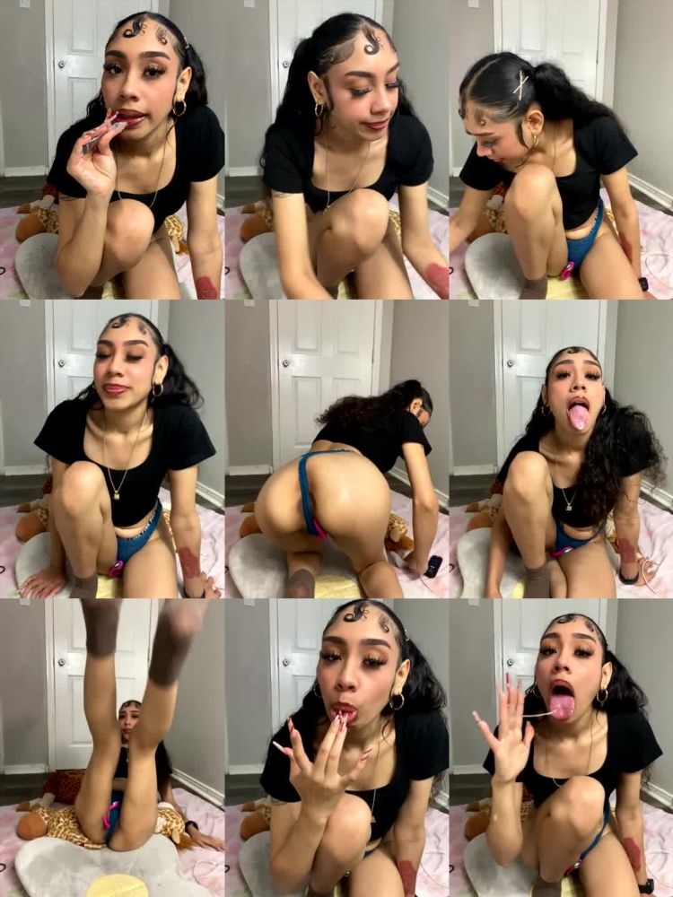 Thumbalina OnlyFans Video Teases Artistic Slutty Fun Full Length