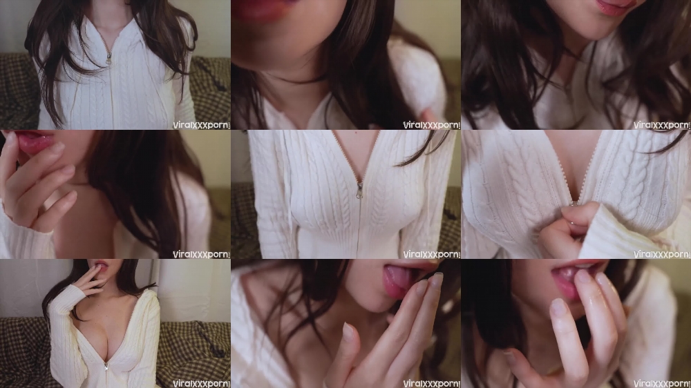 Maimy Teases With Wet Tongue ASMR Sounds In Video