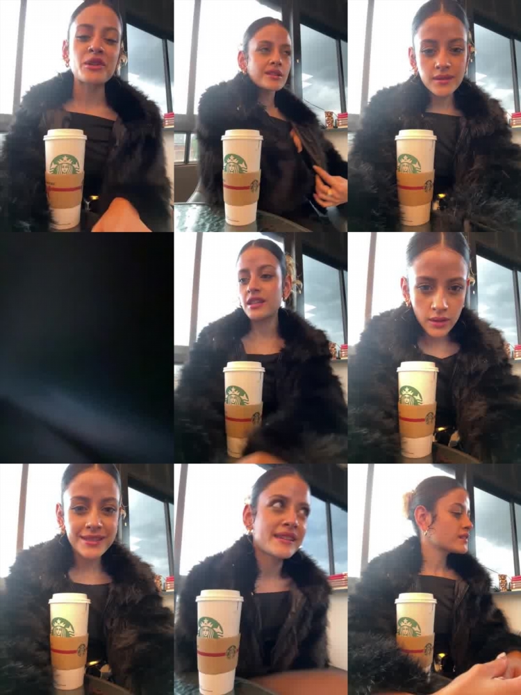 Eva Elfie Teases Huge Fake Tits While Masturbating Exposed in Video