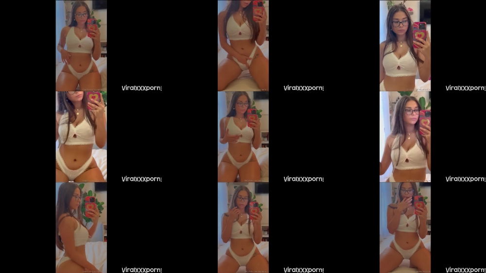 Sophie Rain Masturbating In Sexy White Bikini