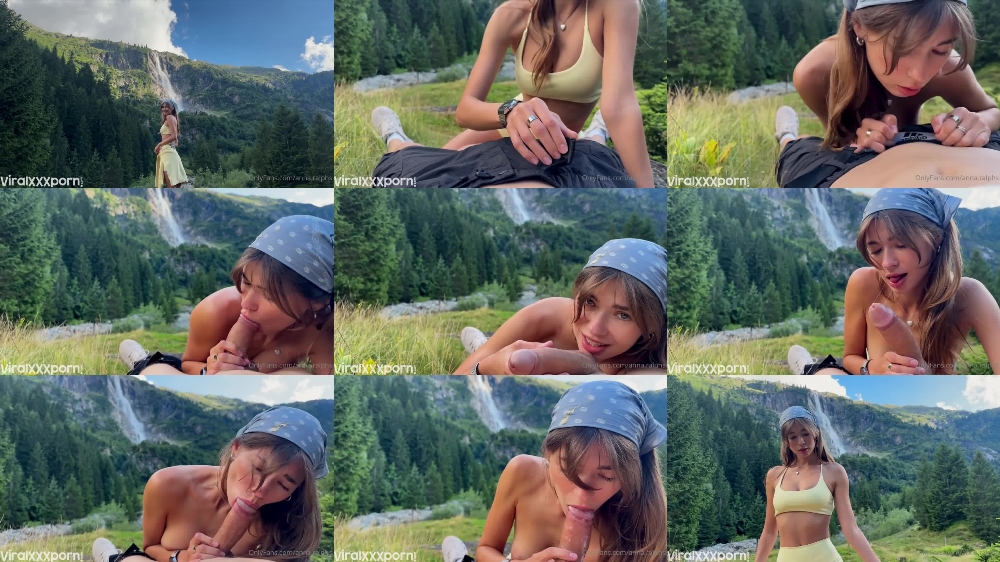 Anna Ralphs Teases in POV Cock-Tease Video with a Breathtaking Backdrop