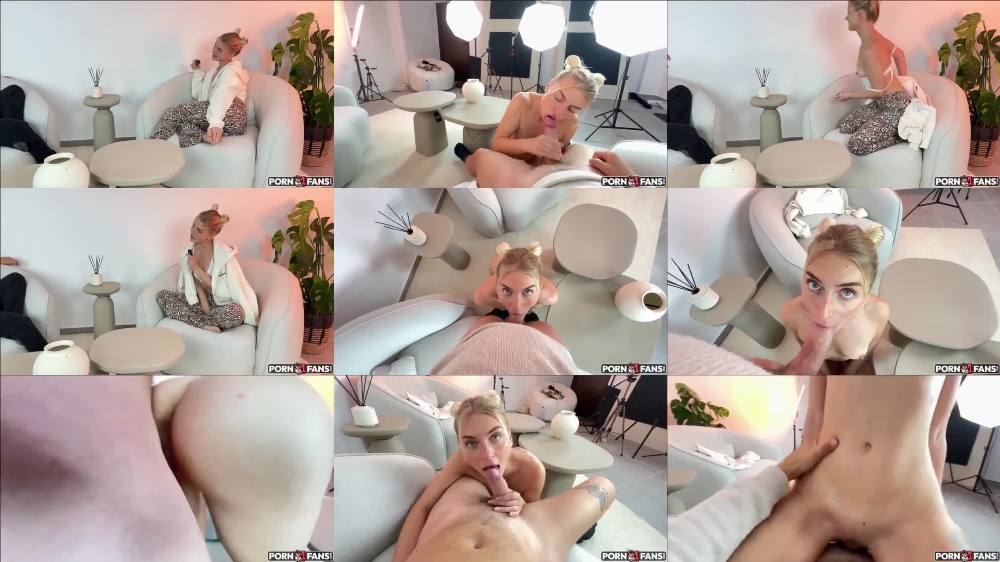 Porn Podcast with LiaEngel Ends with Cum On Her Titties