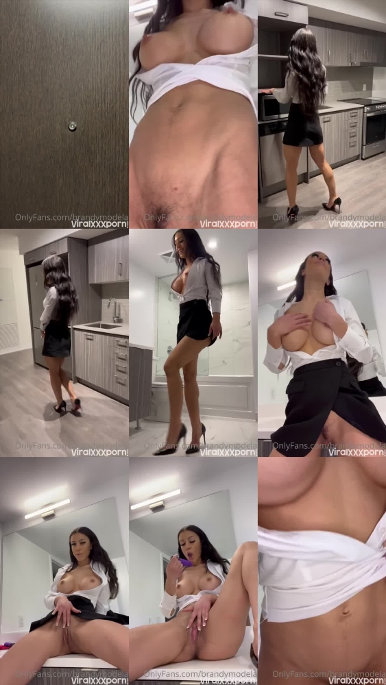 Hot BRANDY MODELA showing her hot body and teasing her pussy