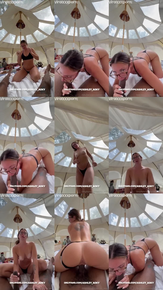 Ashley Aoky Teases And Bounces On A Big Black Cock In Her Steamy Video