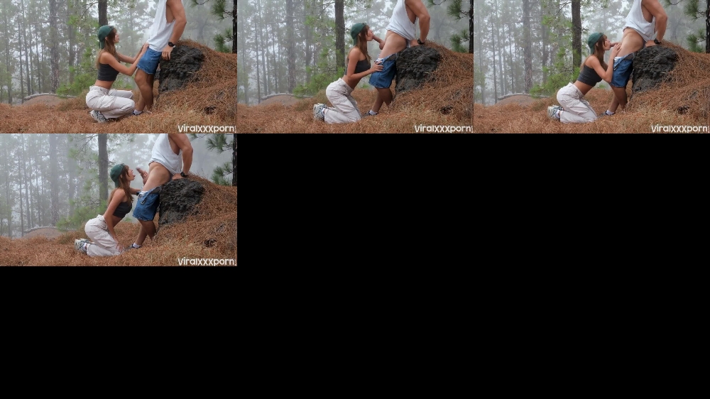 Anna Ralphs Teases Outdoor Cock Sucking in OnlyFans Video