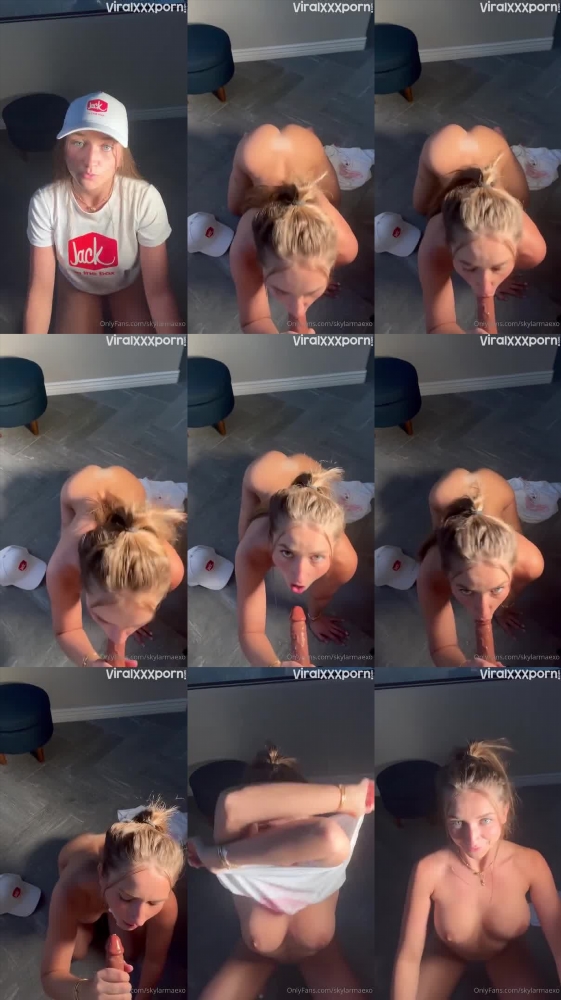 Skylar Maexo Unleashes Her Dildo Sucking Skills in Jack In A Box Video