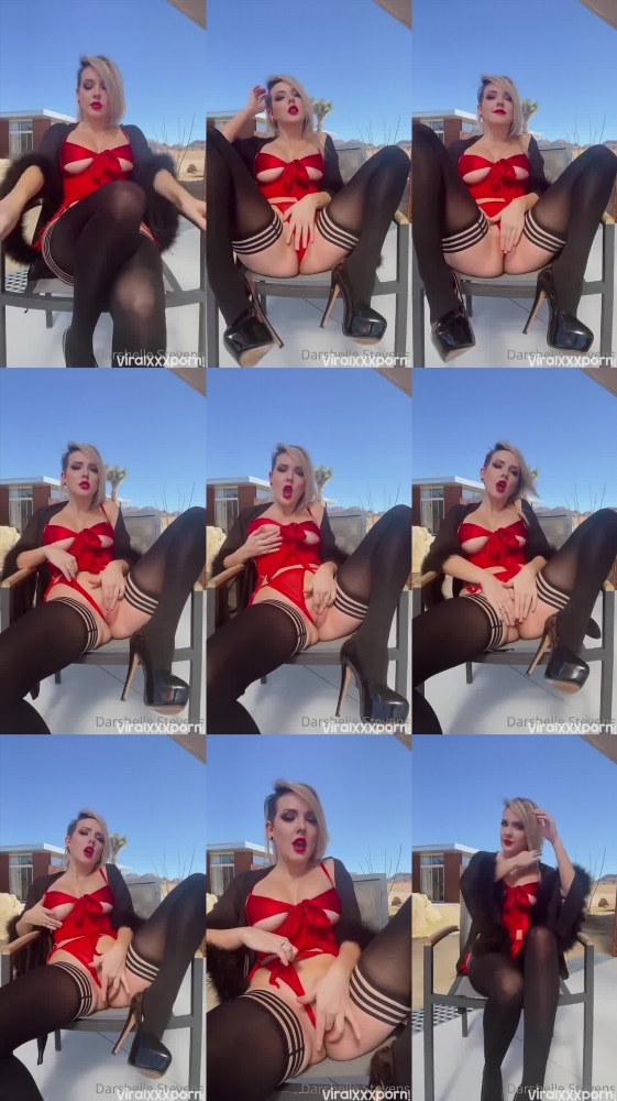 Darshelle Stevens Teases Soaked Pussy in Masturbation Video