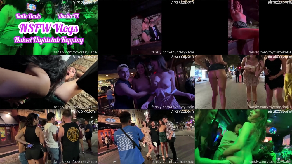 Toycrazykatie Teases In Nightclub Vlog Video