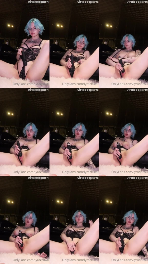 Lyra Crow Teases with Her Vibrator in Solo Play Video